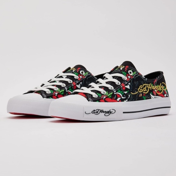 💐☠️ ED HARDY SKULL LOW ☠️💐